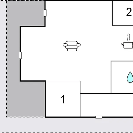Two-bedroom In Jagerspris